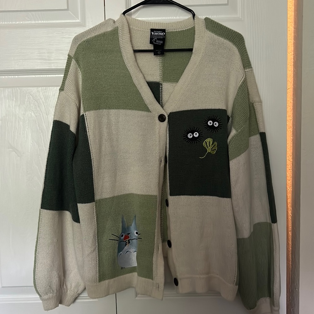 My neighbor Totoro cardigan. Size XL.